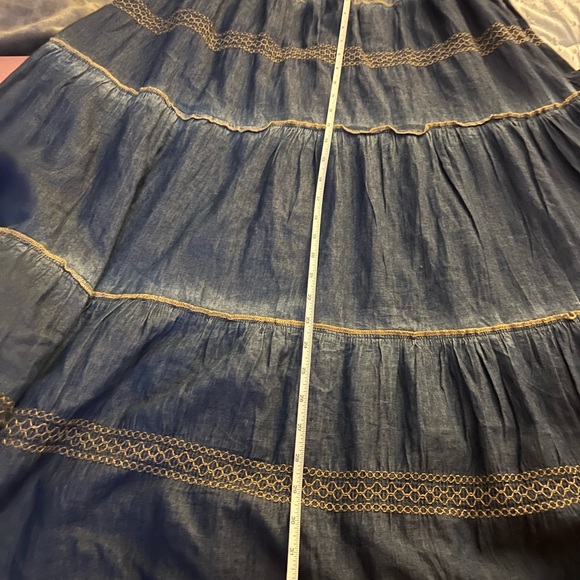 Sleeveless Jean Dress - Picture 7 of 8